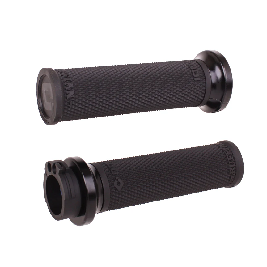 HARLEY-DAVIDSON 1984+ CABLE: RUFFIAN V-TWIN LOCK-ON™ GRIP SET - Image 2