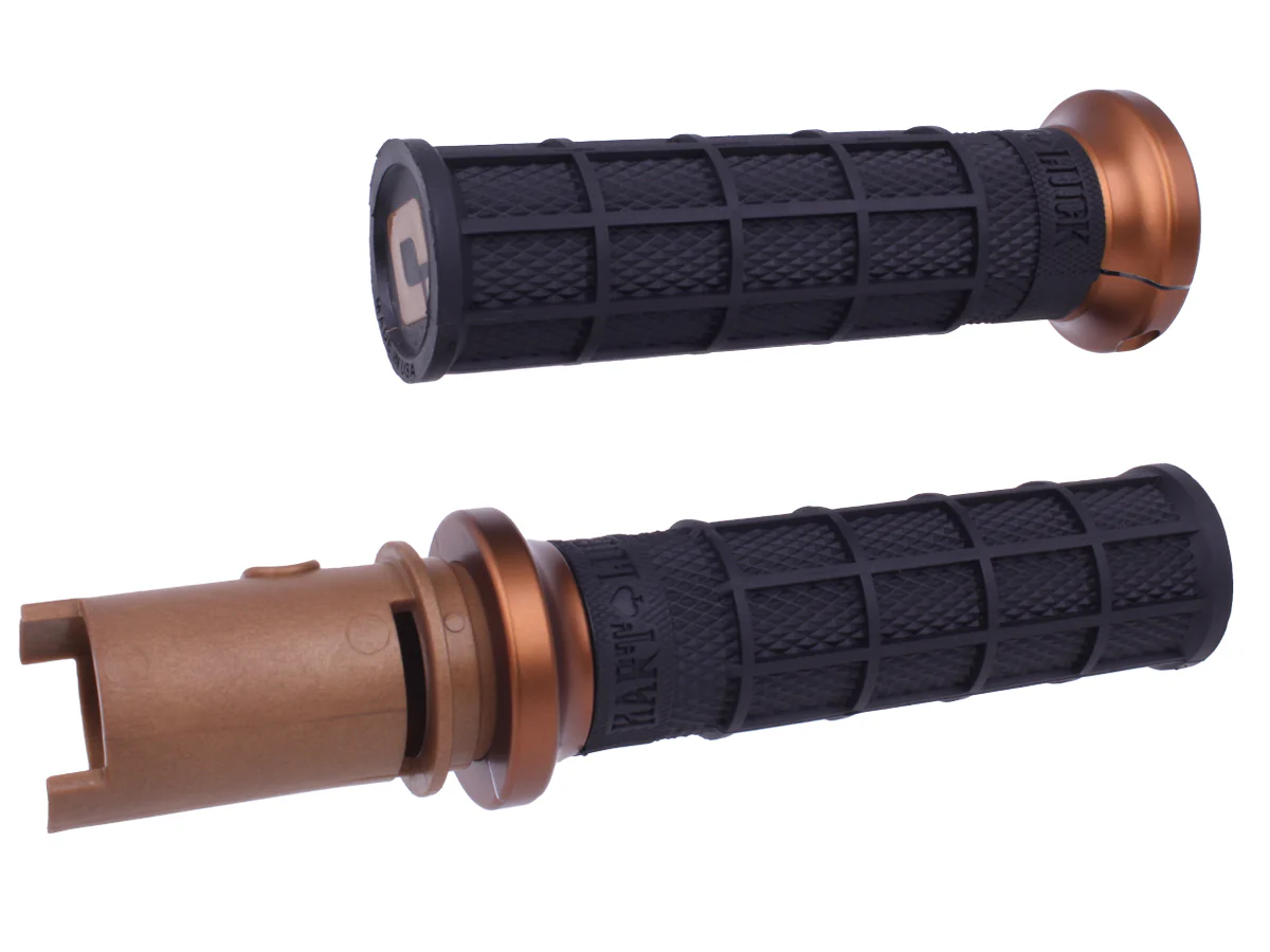 HARLEY-DAVIDSON 2023+ CVO:  V-TWIN LOCK-ON™ HART-LUCK SIGNATURE FULL-WAFFLE GRIP SET - Image 4