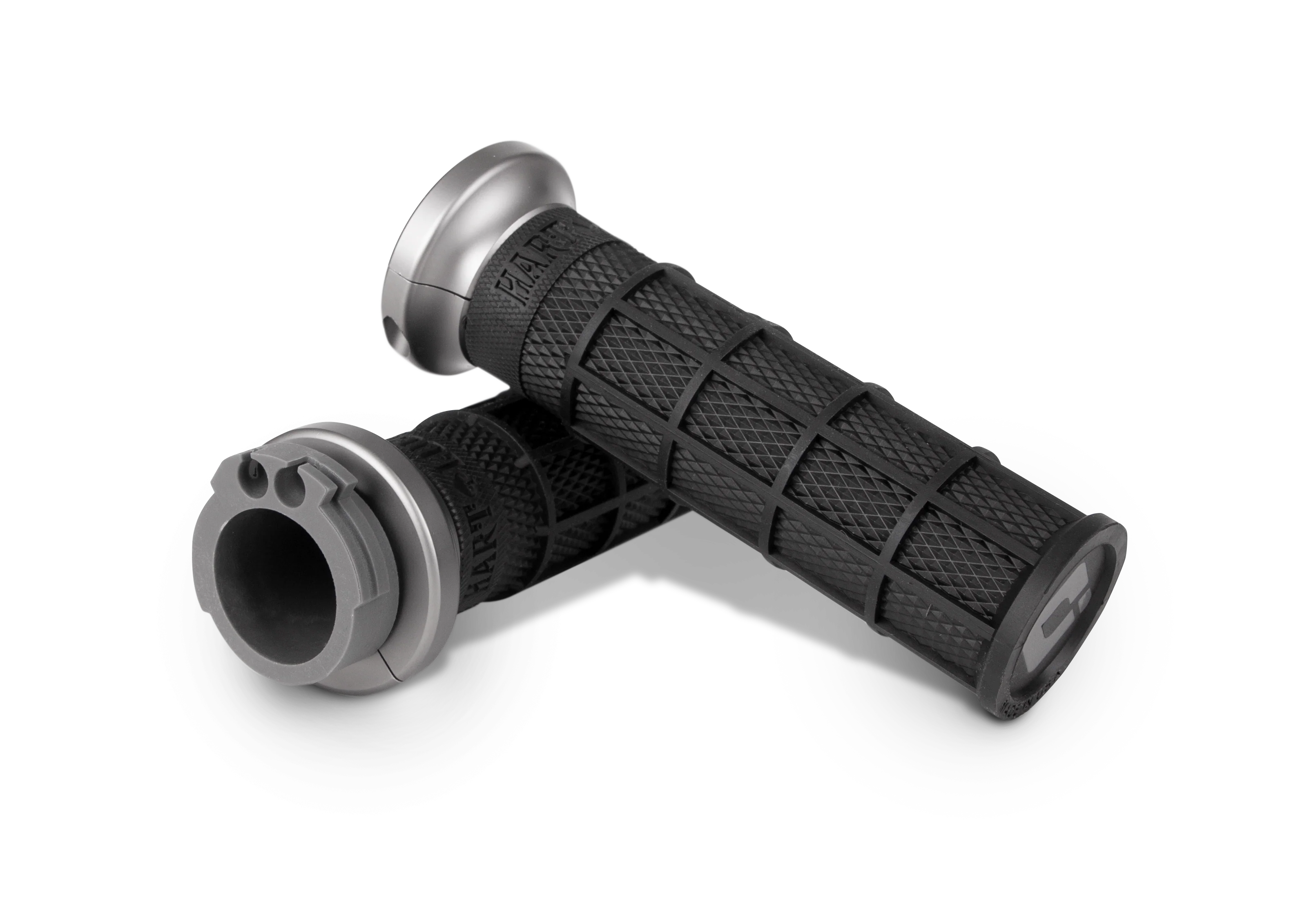 HARLEY-DAVIDSON 1984+ CABLE: V-TWIN LOCK-ON™ HART-LUCK SIGNATURE FULL-WAFFLE GRIP SET - Image 3