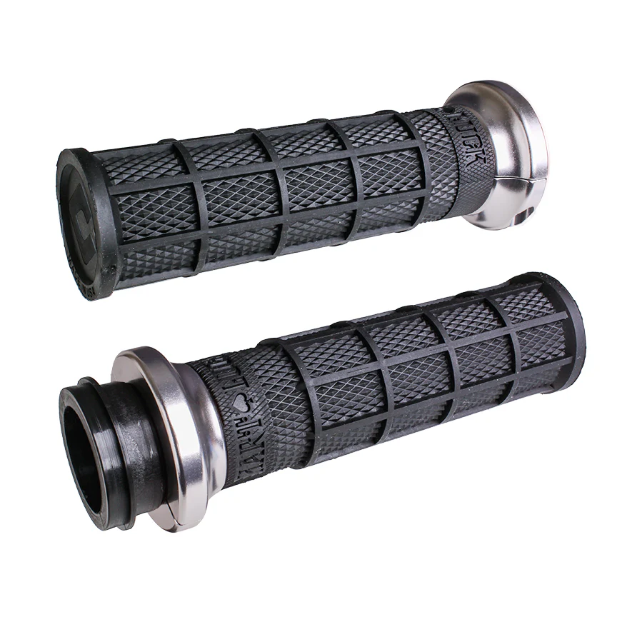HARLEY-DAVIDSON 1984+ CABLE: V-TWIN LOCK-ON™ HART-LUCK SIGNATURE FULL-WAFFLE GRIP SET - Image 5