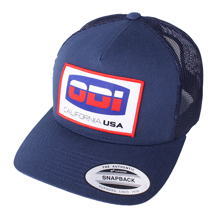 ODI CALIFORNIA "Retro/Dad" TRUCKER HAT - NAVY