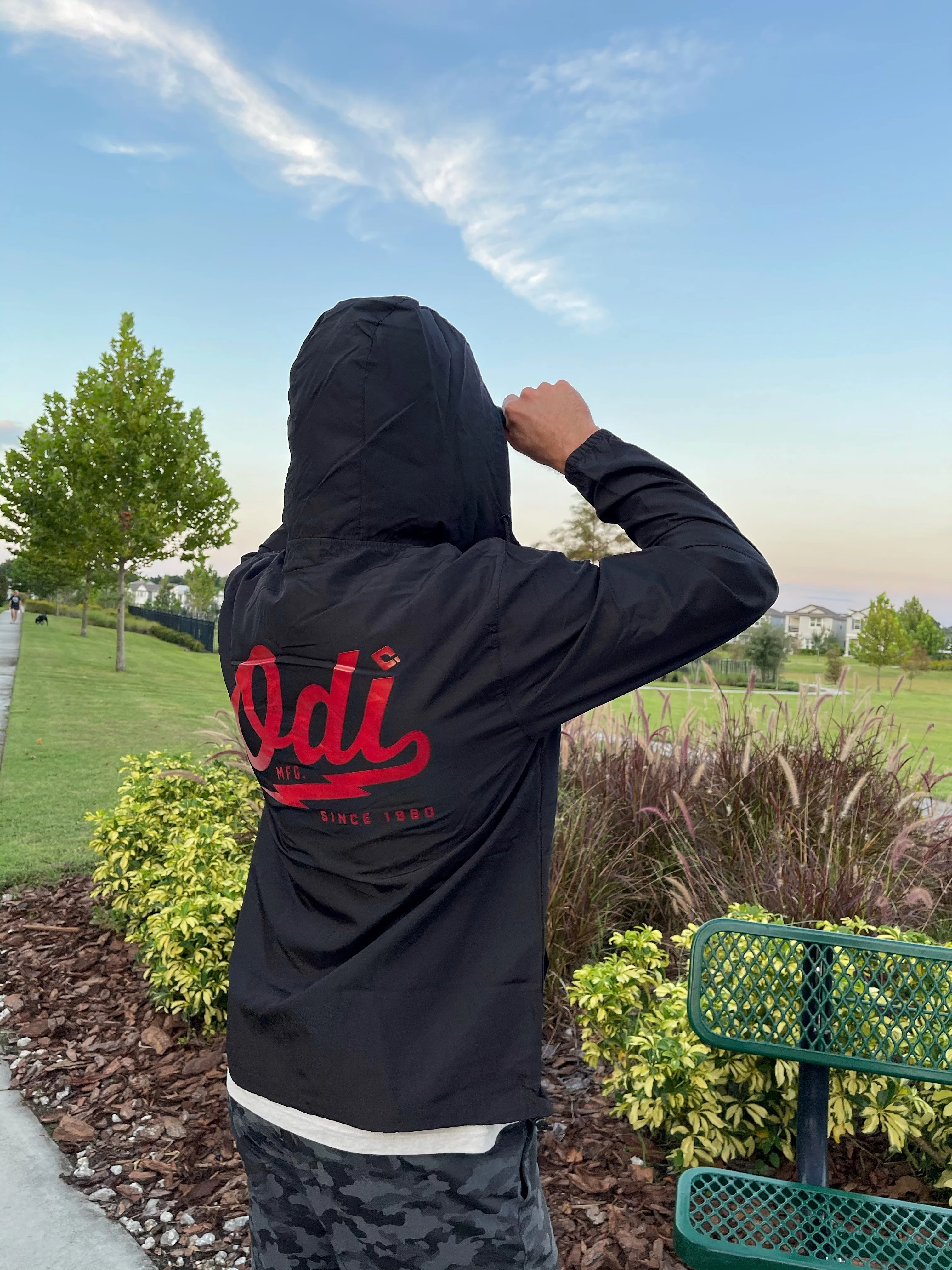 ODI HEATER WINDBREAKER - BLACK - Image 3