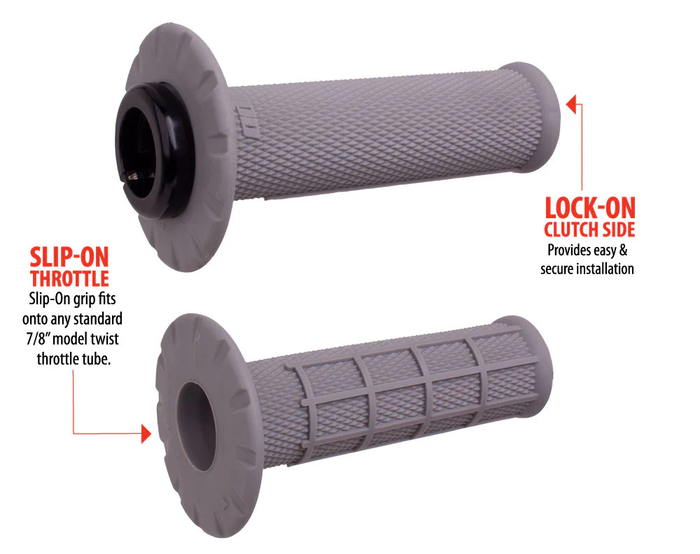 UNIVERSAL Lock-On Gripset:  HALF-WAFFLE MX - Image 3