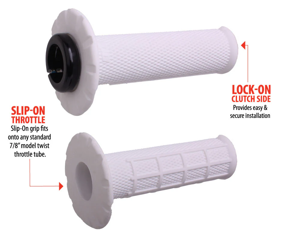 UNIVERSAL Lock-On Gripset:  HALF-WAFFLE MX - Image 4